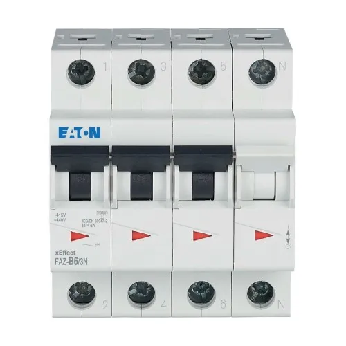 Disjoncteur Eaton FAZ-B6/3N