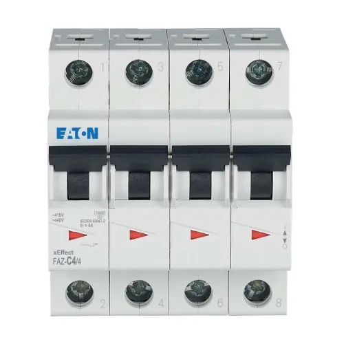 Eaton disjoncteur différentiel FAZ-C4/4