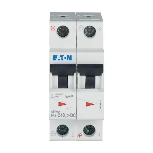 Eaton Disjoncteur différentiel FAZ-C40/2-DC