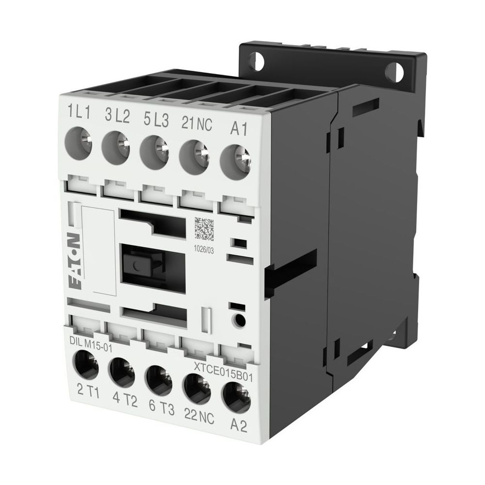 Eaton Contacteur de puissance DILM15-01, 7,5 kW/400 V AC (290093)