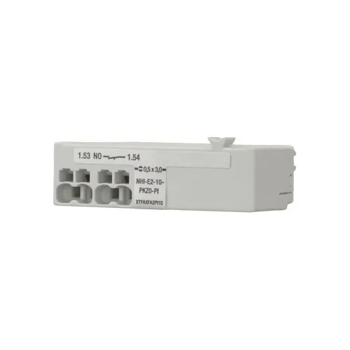 Eaton interrupteur auxiliaire normal NHI-E NHI-E2-10-PKZ0-PI, 1 S, bornes Push-in, 15x45x35 mm