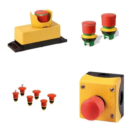 Commutateur de sécurité d'urgence Eaton M22-PVT/CKC01/IY