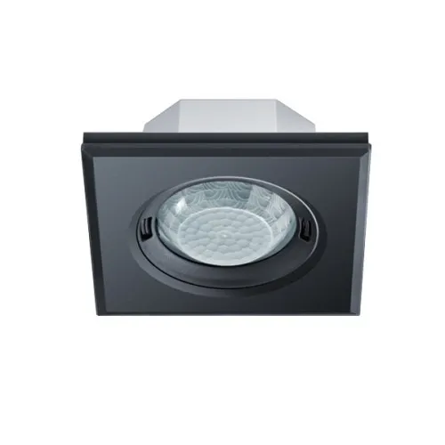 ESYLUX Détecteur de mouvement MD-FLAT360i/8 SQ BK