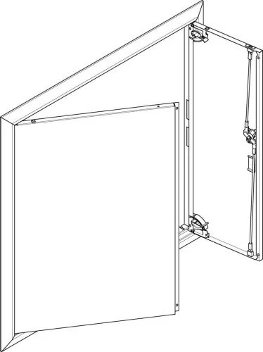 ABN Blendrahmen avec porte pleine GBRU36T