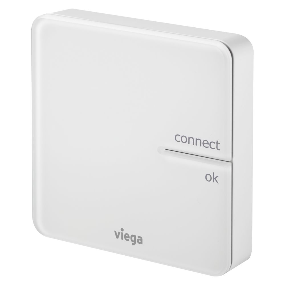 Amplificateur radio Fonterra Smart Control Viega 1250.20, 6,5V, blanc signal RAL 9003