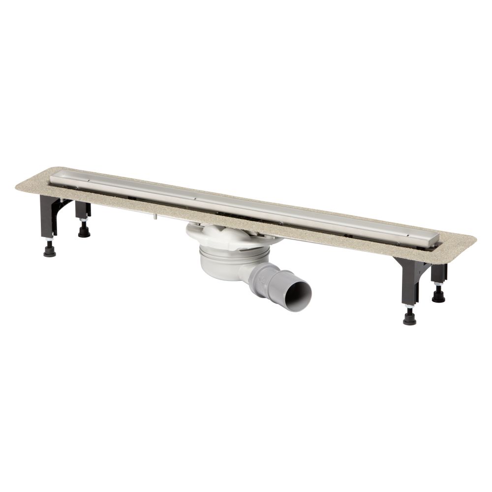 Viega Advantix Goulotte de douche 4983.20, longueur 800 mm, inox