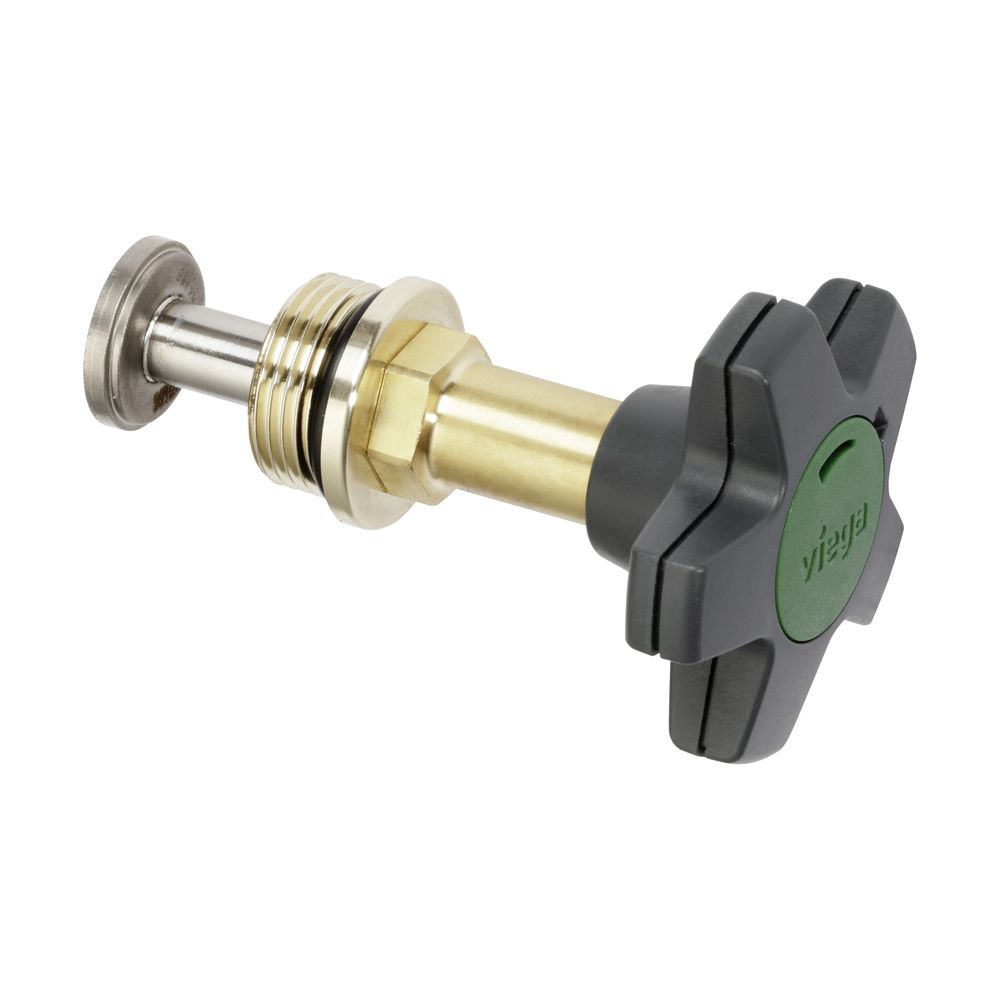 Viega Easytop Vanne d'angle supérieure 2237.22, DN 32, bronze au silicium