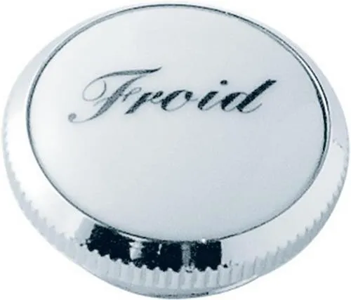 Couvercle décoratif Ideal Standard JADO Froid Retro pour modèles à poignées cruciformes chromé