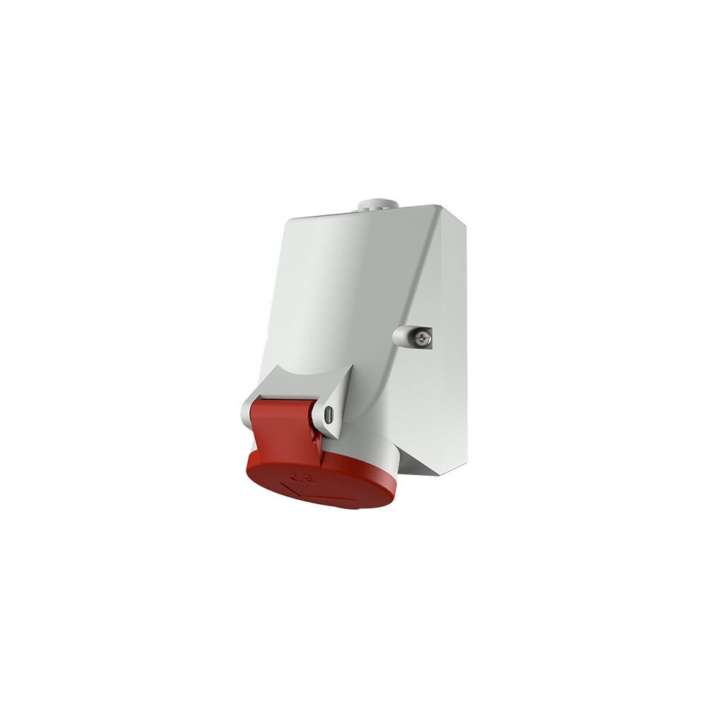 Prise murale CEE TwinCONTACT Mennekes 16A5P 400V IP44