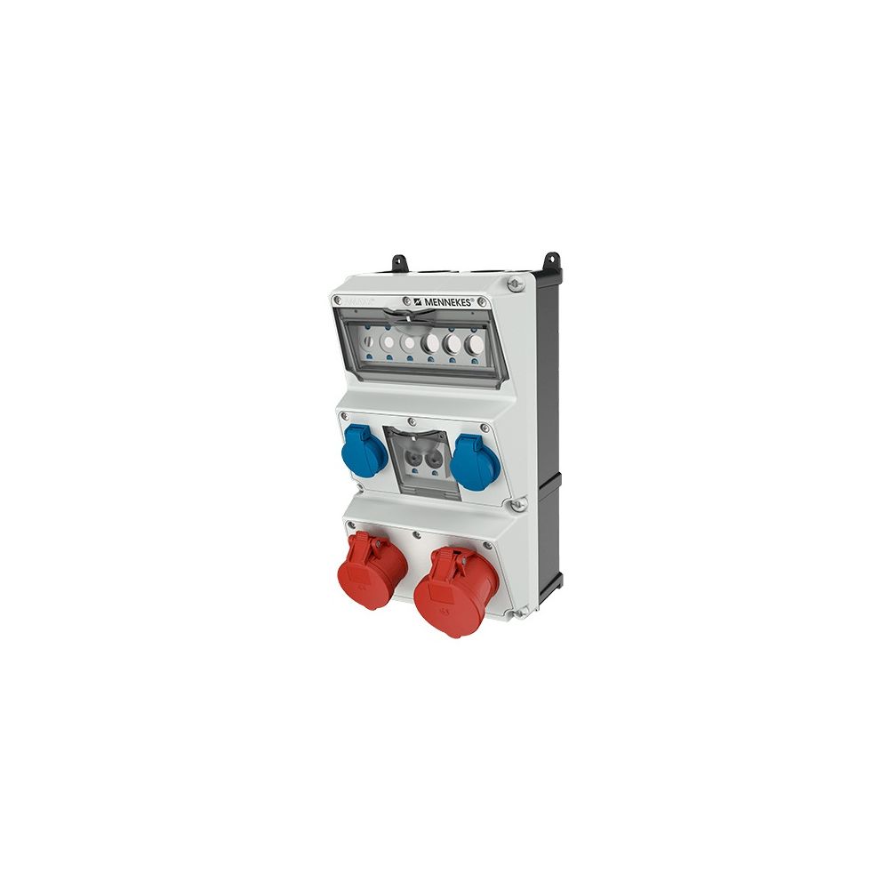 Mennekes Combinaison de prises 930009 AMAXX 2xCEE16A/32A 5P 2xSchuko