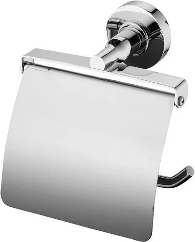 Ideal Standard Porte-rouleau de papier toilette IOM avec couvercle, chromé