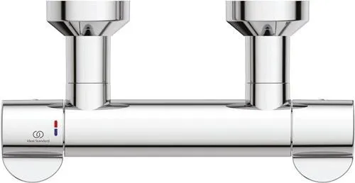 Thermostat de douche en applique Ideal Standard Ceraplus Safe, portée totale 140-157 mm, chromé