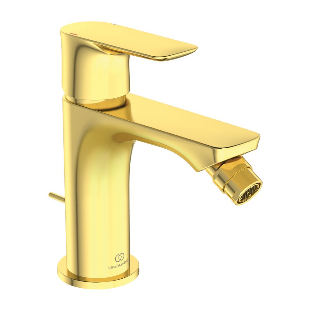 Robinetterie de bidet Ideal Standard Connect Air, sortie 114 mm, avec bonde Brushed Gold