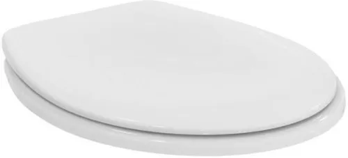 Charnières pour abattant WC Ideal Standard, acier inoxydable, blanc