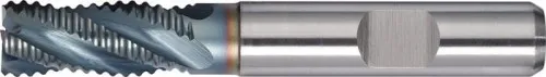 Fraise à queue Tecwerk DIN 844 type NR Ø14 mm, HSS-Co5 TiCN, Weldon