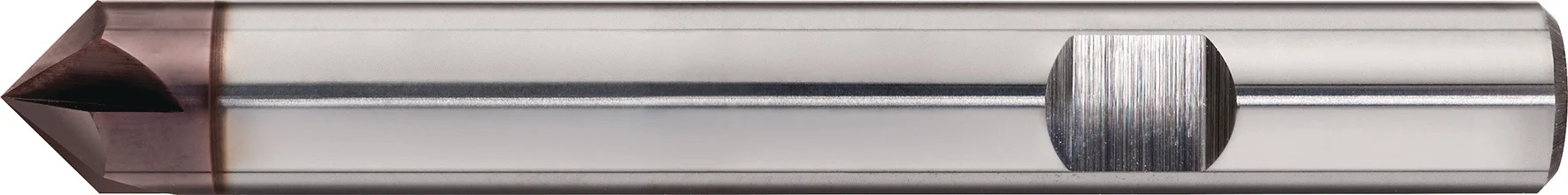 Fraise à ébavurer Ø8 mm 90° VHM TiAlN HB Z5 TECWERK