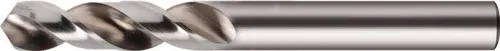 Tecwerk Foret hélicoïdal DIN 1897 Type UNI Ø 4,4 mm HSS-Co Queue cylindrique extra court