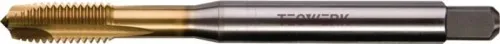 Tecwerk Taraud machine DIN 371B M4x0,7mm HSS-Co TiN 6H