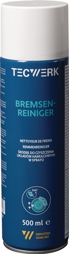 Tecwerk Nettoyant freins à base d'acétone 500ml aérosol