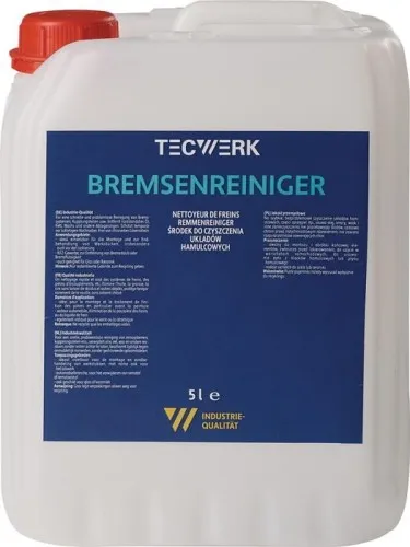 Tecwerk Dégraissant freins sans acétone 5L - Bidon