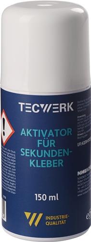 Activant pour colle cyanoacrylate 150 ml en spray TECWERK
