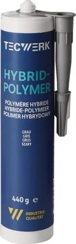 Polymère hybride monocomposant gris Cartouche 440 g TECWERK