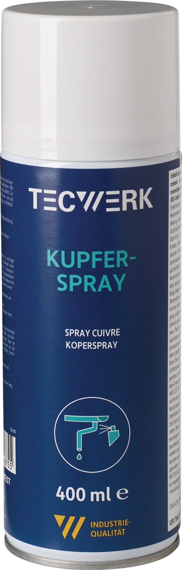 Spray cuivre Tecwerk 400 ml