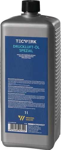 Tecwerk Huile spéciale pour compresseur 1L - Flacon