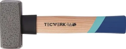 Massette Tecwerk tête G 1000 g manche en hickory avec protection