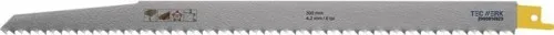 Lame de scie sabre Tecwerk L. 300 mm B. 19 mm TPI 6 HCS/CV 5 pièces/blister