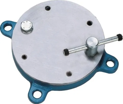 Tecwerk Plateau tournant pour étau à mâchoires 120 mm 4 trous de fixation