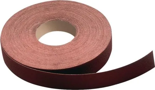 Rouleau de toile abrasive Tecwerk 40 mm K.120 pour métal