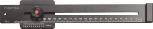 Tecwerk Trusquin 250 mm à coulisseau plat