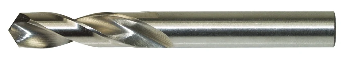 Foret hélicoïdal DIN 1897 type N Ø 12 mm HSS tige cylindrique extra-court TECWERK — lot de 5 pièces