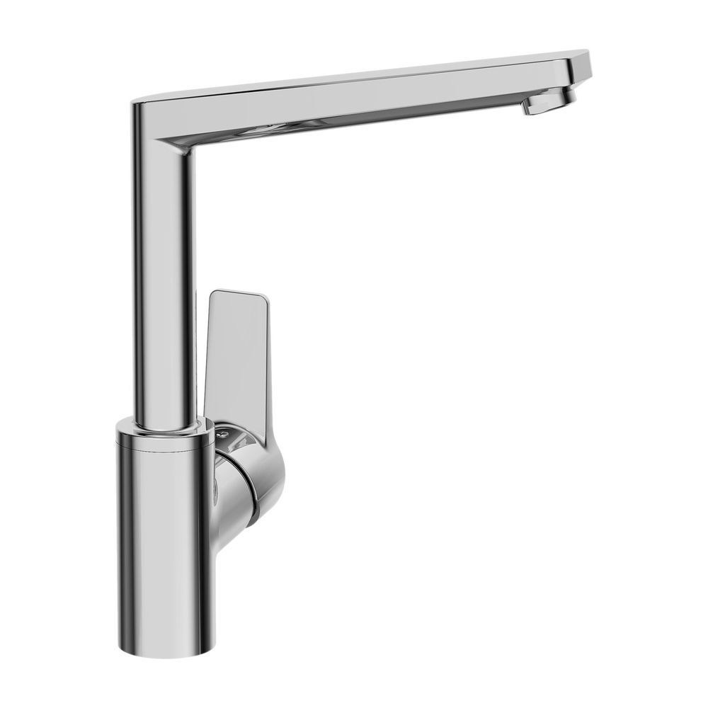 Robinet de cuisine Hansa Twist à levier unique, portée 193 mm, DN 15, chromé, 09202203