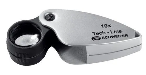 Loupe de poche Tech-Line 20x, Ø de lentille 16,8 mm