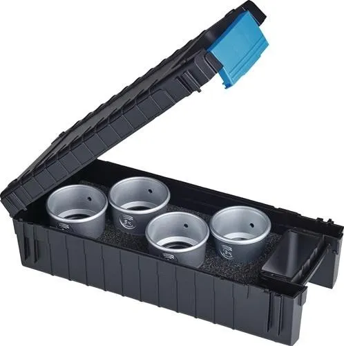 Set de loupes pour horlogers professionnel Tech-Line 6x,8x,10x,15x coffret plastique 4 pièces