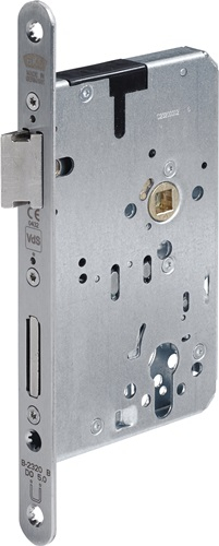 BKS Serrure anti-panique encastrée 2320 Fct.B rd 24/65/72/9mm DIN L/R VA - B-23200-44-L-8