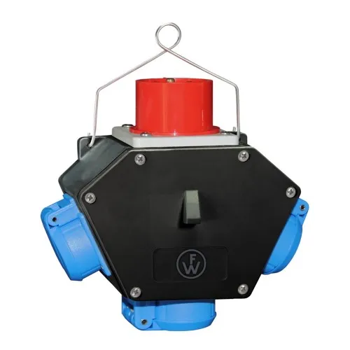 Boîte de dérivation en caoutchouc plein X-BoxX 64X0001 de Walther Werke