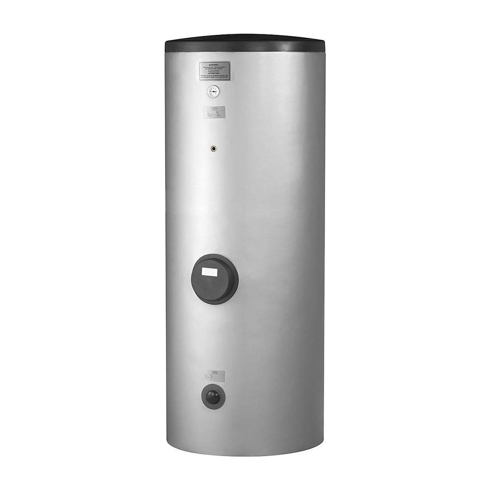 Glen Dimplex Ballon combiné, Ballon tampon 100 L et Ballon d'eau chaude 300 L, aluminium blanc