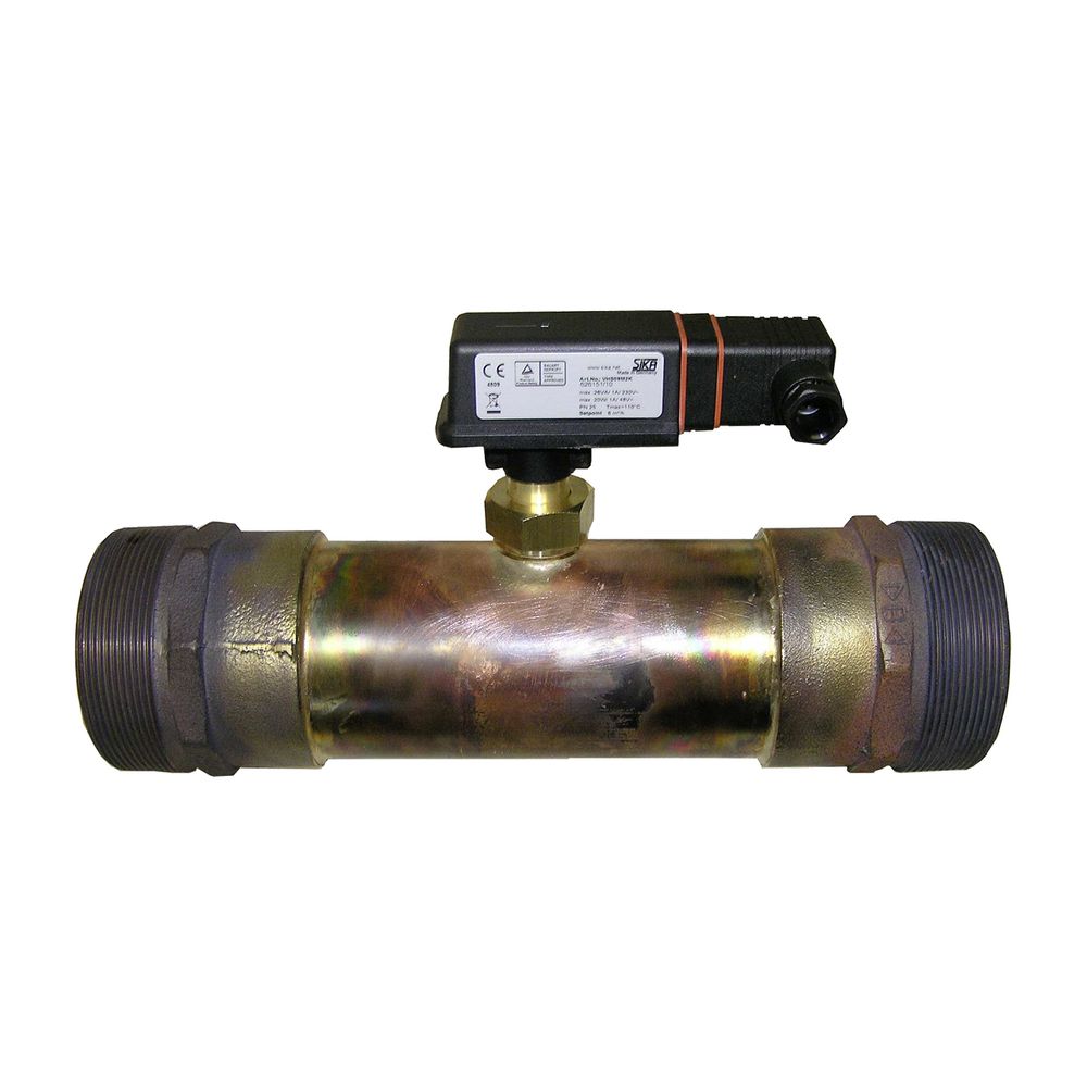 Glen Dimplex interrupteur de débit DFS 76-160, point de commutation 16 m³/h raccord 3" AG/AG, pour pompe à chaleur WIH 120TU