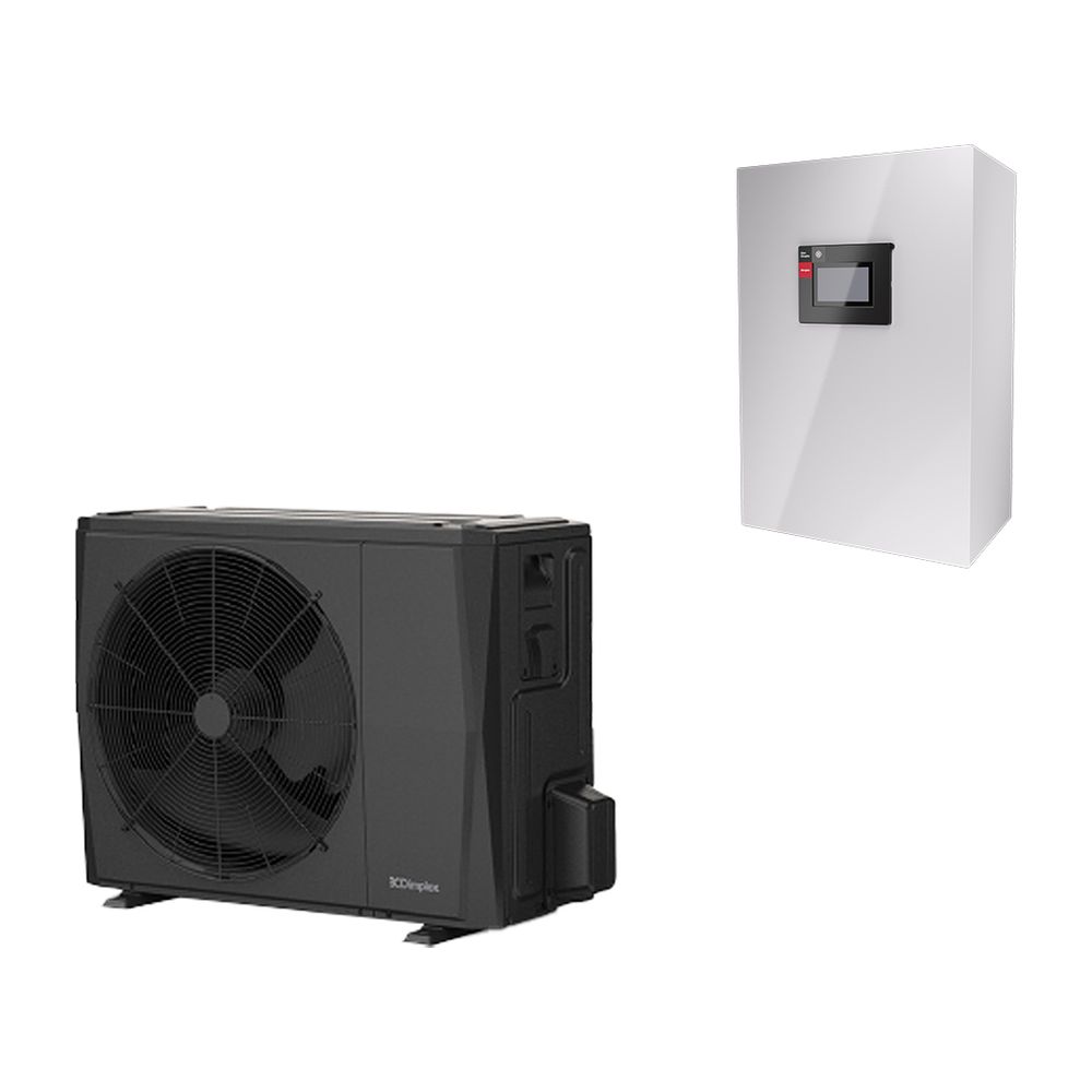 Pompe à chaleur air-eau Glen Dimplex LIA 0608HXCF M, pompe à chaleur split avec 6,21 kW à A-7/W35, R32
