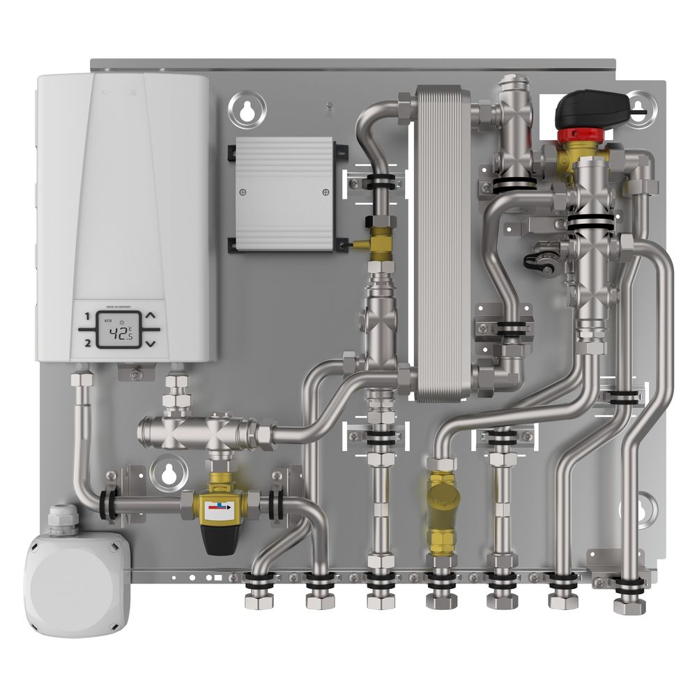 Station de chauffage d'eau sanitaire Glen Dimplex TWES HY2plus, jusqu'à 16 l/min, chauffage d'eau potable hygiénique 20-60 °C
