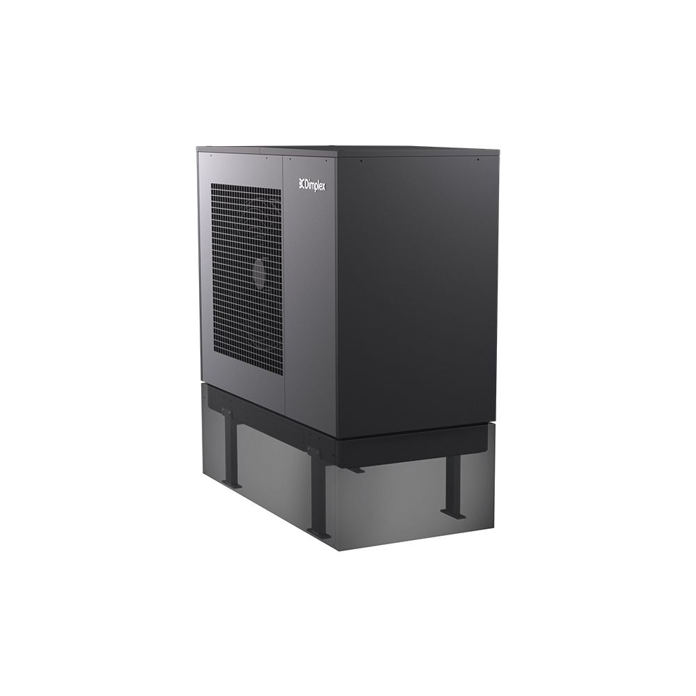 Console au sol Glen Dimplex BKV 4060, avec habillage pour pompe à chaleur air-eau LA 4060CP, acier galvanisé à chaud