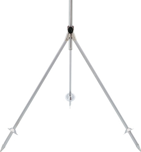 Trépied GEKA 2xG3/4" AG STA zingué avec pointes de fixation - 57.5680.9