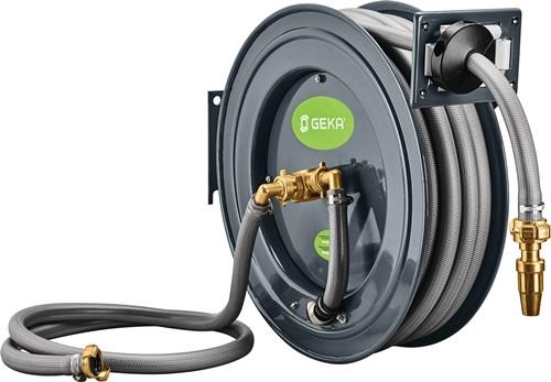Geka Enrouleur de tuyau PA 20 SK Filetage de raccordement 33,25 mm G 1 AG" acier pulvérisé