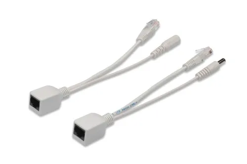 Kit de câbles PoE passifs Digitus, Splitter + Injecteur
