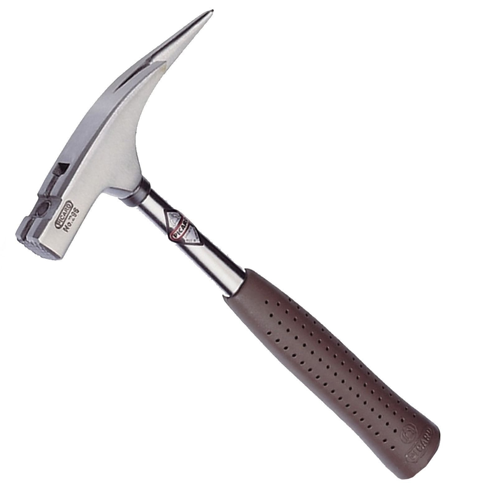 Marteau à clouer 29810 tête G. 600 g avec aimant, grain fin, noir PICARD