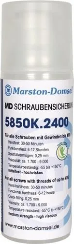 Frein filet Marston MD-5850K.2400 50 g bleu haute viscosité NSF S6 distributeur à pompe