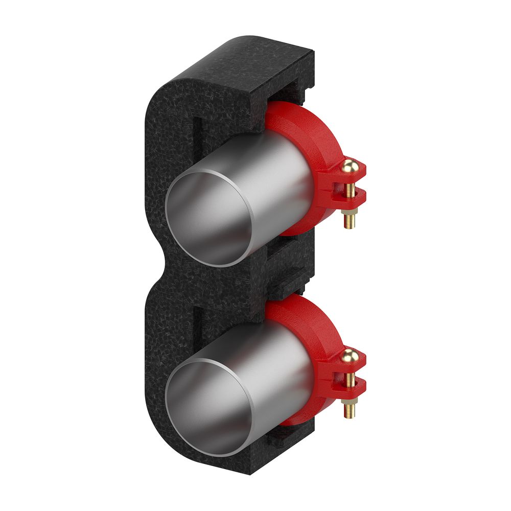 Flamco BigFixLock à souder avec isolation DN 100/65, 114,3x76,1mm, transition vers le générateur de chaleur système externe